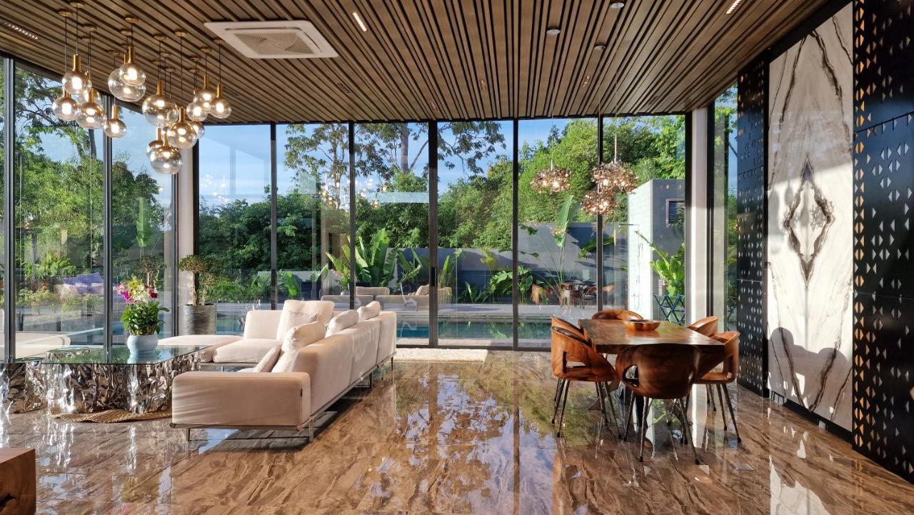 Villa Obsidian, With Staff, Sea View And Walk To Choeng Mon Beach Extérieur photo