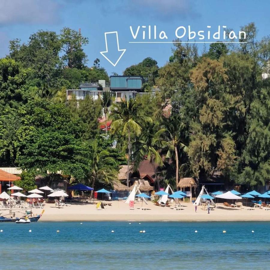 Villa Obsidian, With Staff, Sea View And Walk To Choeng Mon Beach Extérieur photo