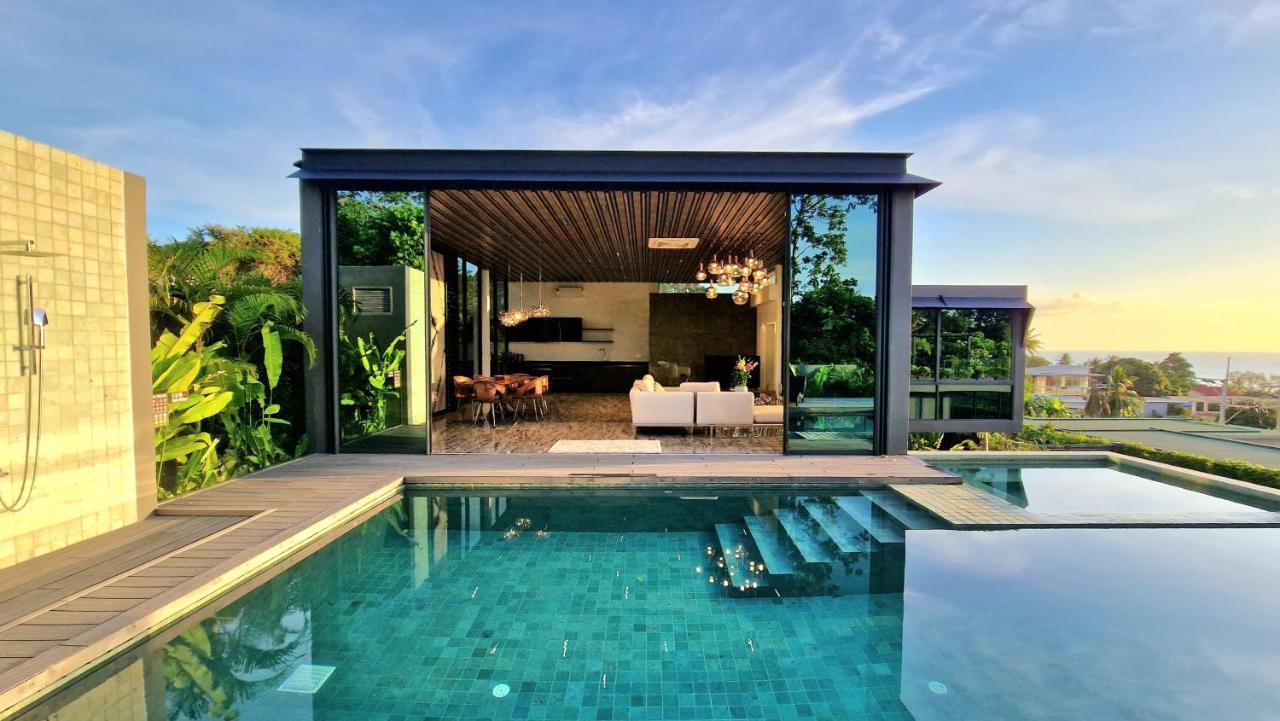 Villa Obsidian, With Staff, Sea View And Walk To Choeng Mon Beach Extérieur photo