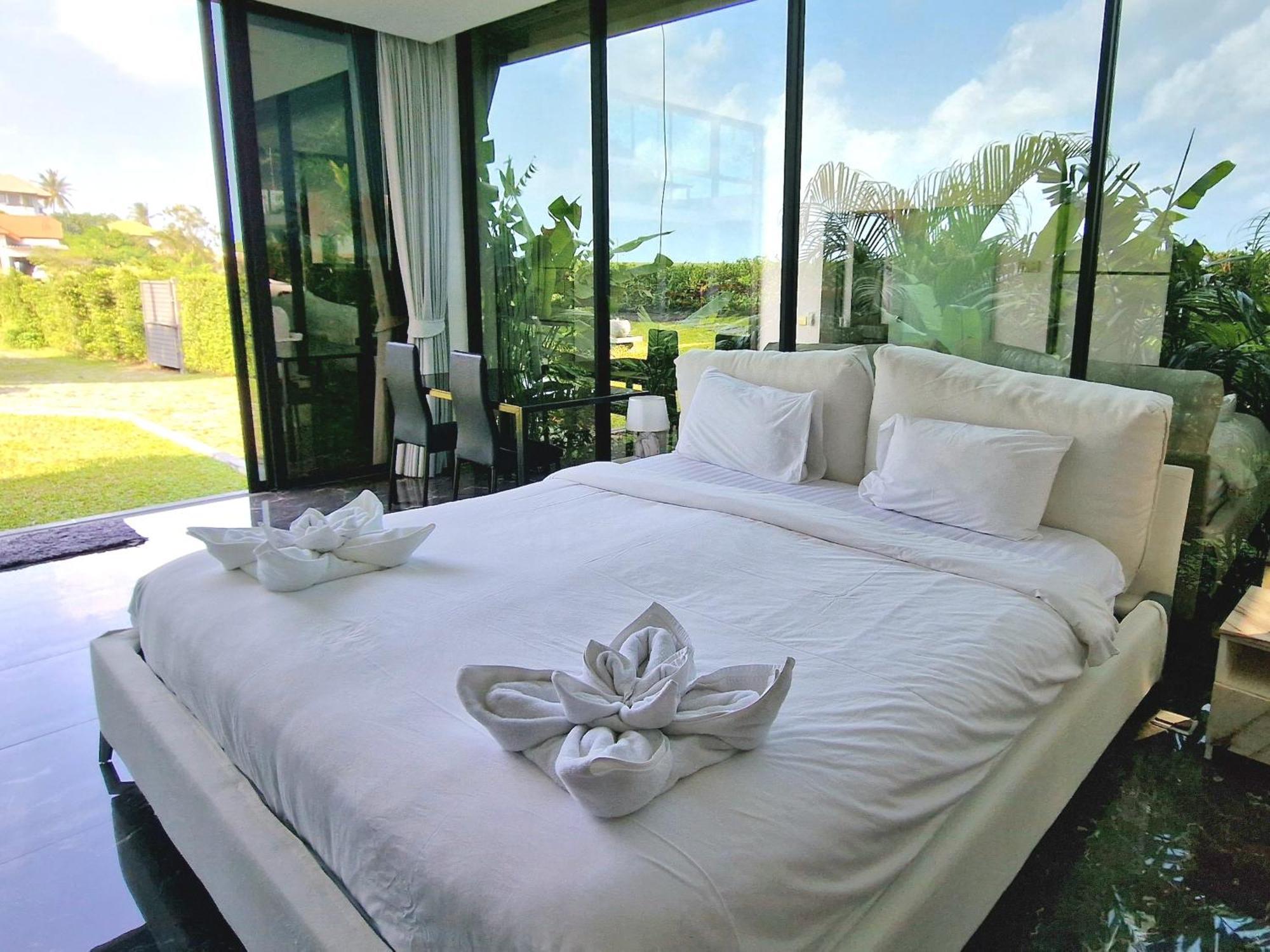 Villa Obsidian, With Staff, Sea View And Walk To Choeng Mon Beach Extérieur photo