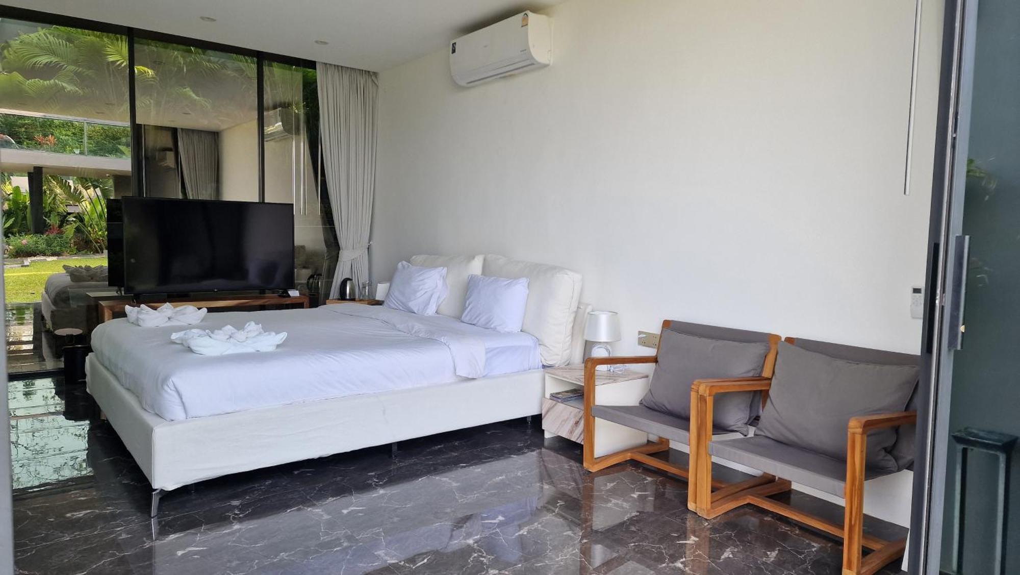 Villa Obsidian, With Staff, Sea View And Walk To Choeng Mon Beach Extérieur photo