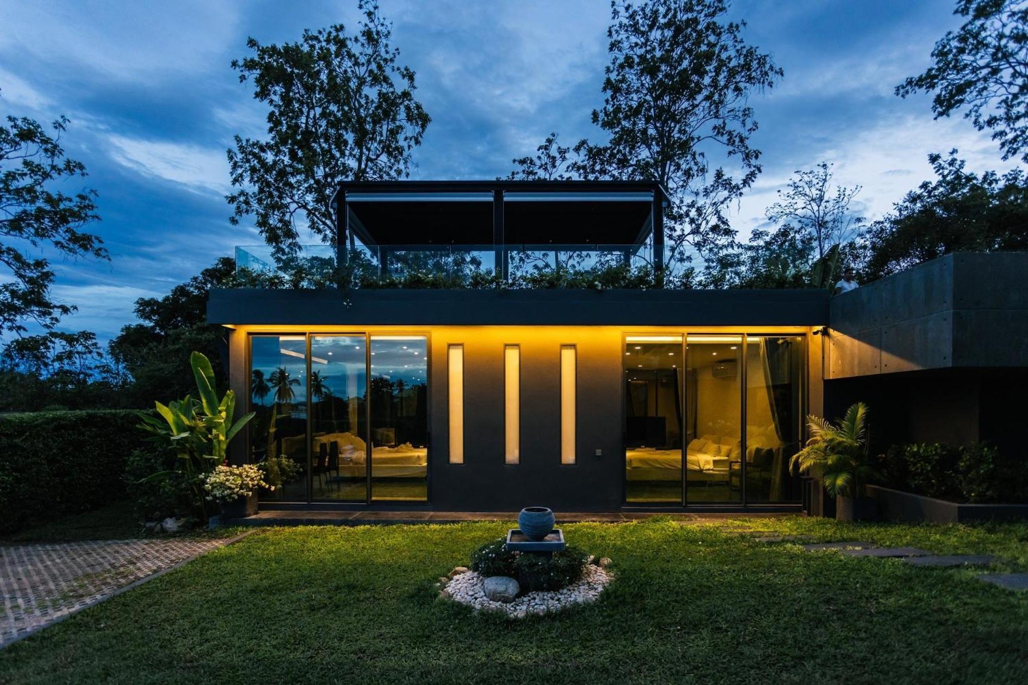 Villa Obsidian, With Staff, Sea View And Walk To Choeng Mon Beach Extérieur photo