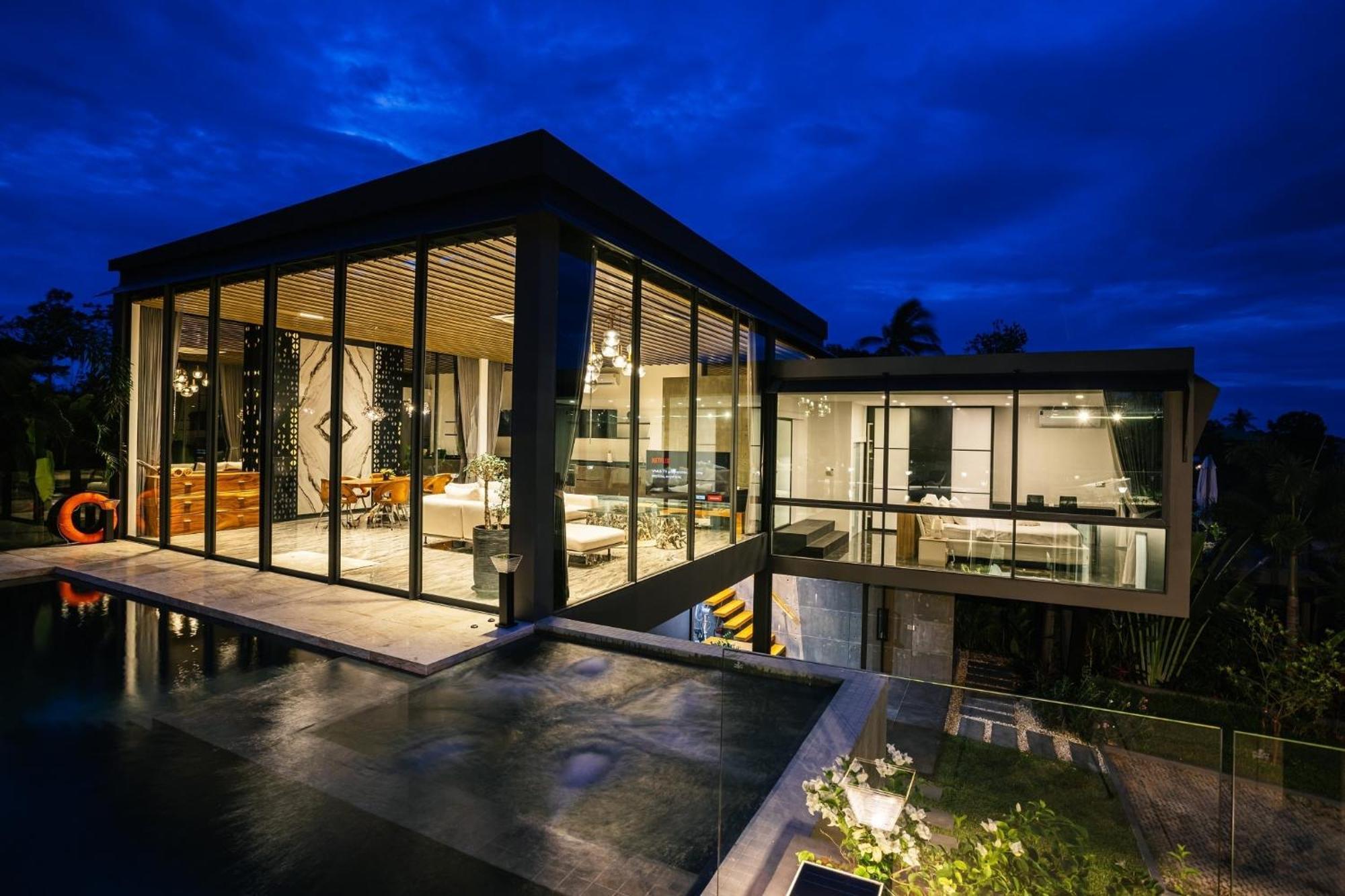 Villa Obsidian, With Staff, Sea View And Walk To Choeng Mon Beach Extérieur photo